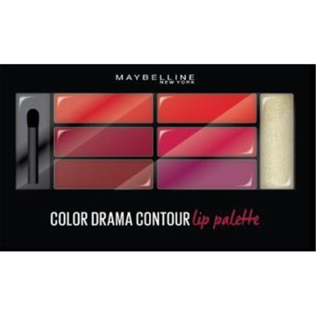 Maybelline New York Color Drama Lip Contour Palette 01 Crimson